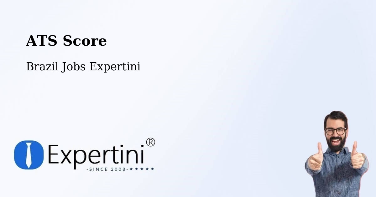 Resume ATS Score & Job Description Match Tool – Candói - Brazil Jobs Expertini
